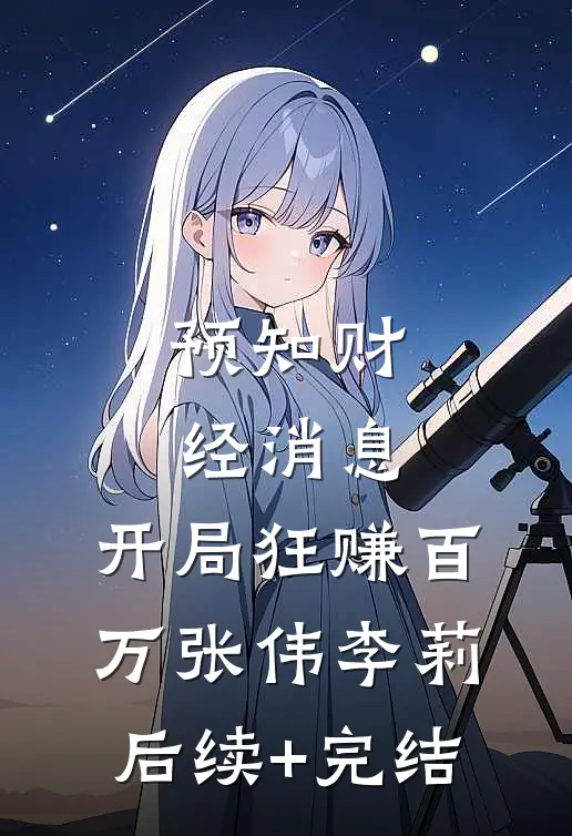 预知财经消息，开局狂赚百万张伟李莉后续+完结