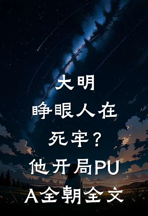 大明：睁眼人在死牢？他开局PUA全朝全文