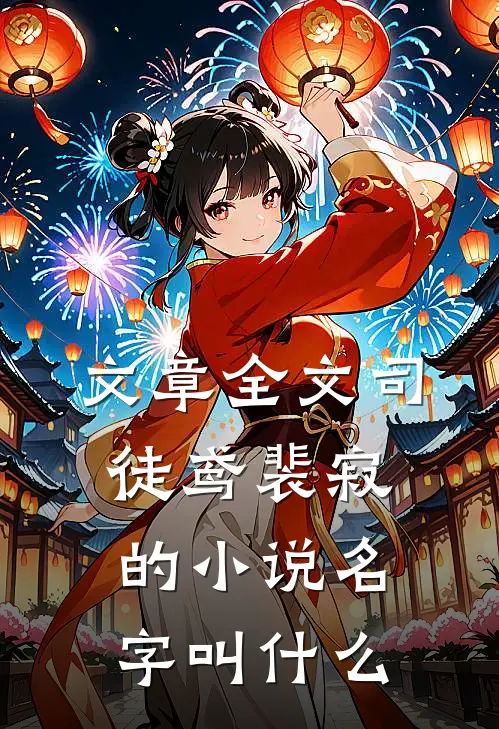 文章全文司徒鸢裴寂的小说名字叫什么