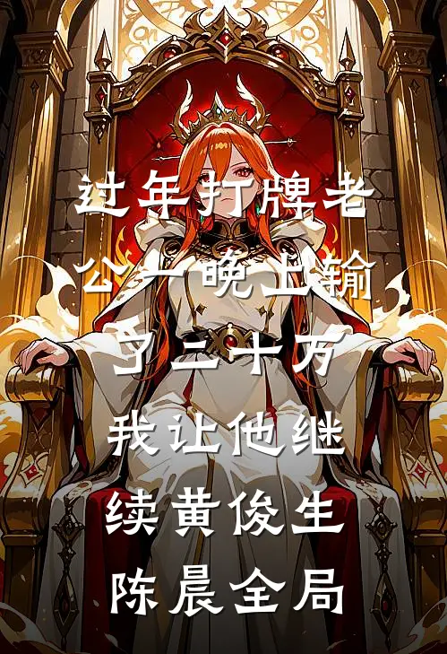 过年打牌老公一晚上输了二十万，我让他继续黄俊生陈晨全局