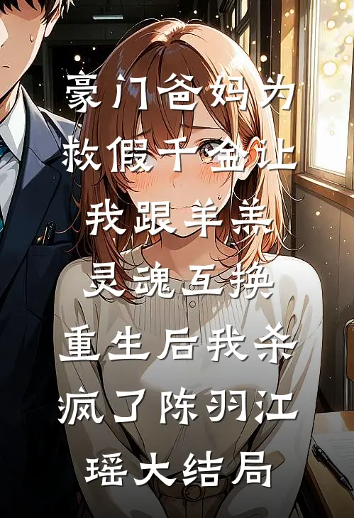 豪门爸妈为救假千金让我跟羊羔灵魂互换，重生后我杀疯了陈羽江瑶大结局