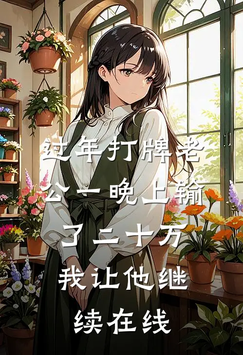 过年打牌老公一晚上输了二十万，我让他继续在线