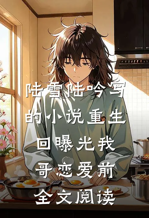 陆雪陆吟写的小说重生回曝光我哥恋爱前全文阅读