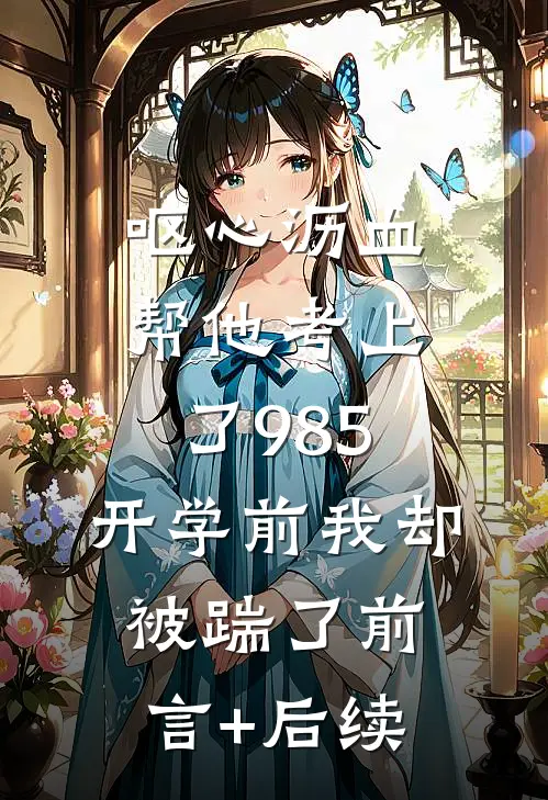 呕心沥血帮他考上了985，开学前我却被踹了前言+后续