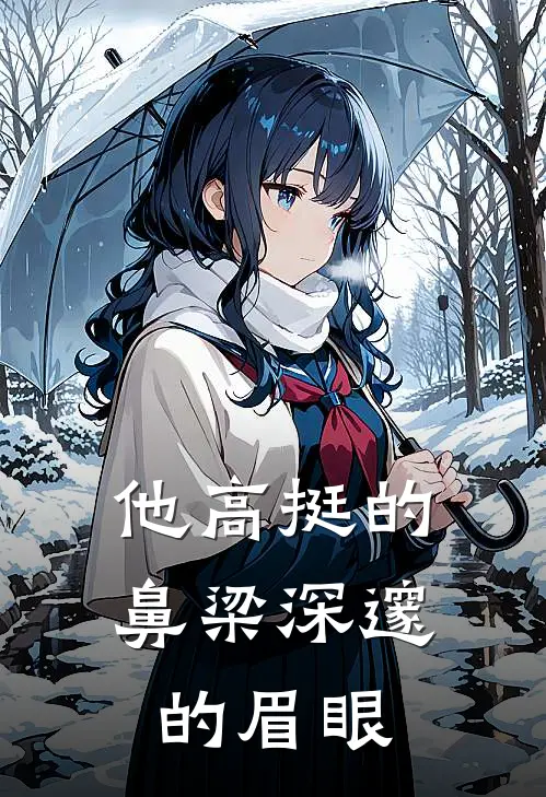 他高挺的鼻梁深邃的眉眼
