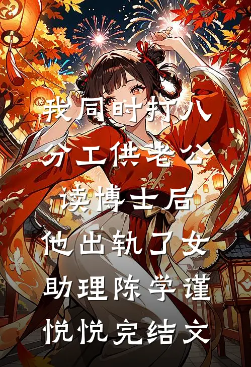 我同时打八分工供老公读博士后，他出轨了女助理陈学谨悦悦完结文