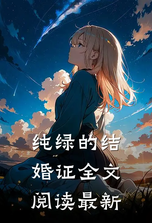 纯绿的结婚证全文阅读最新