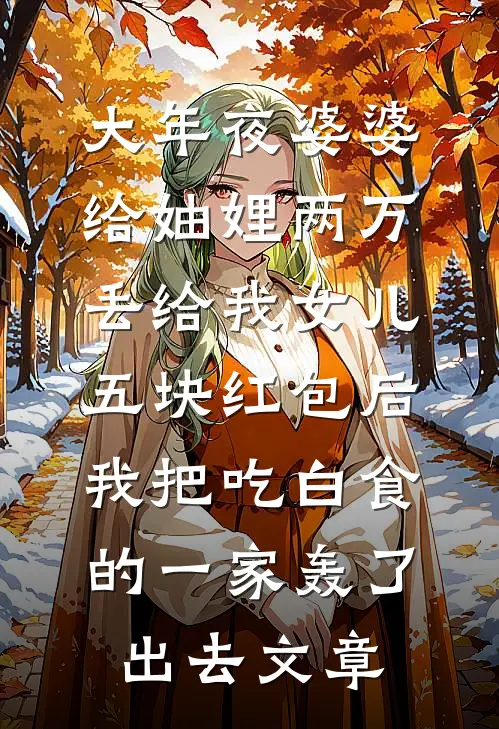 大年夜婆婆给妯娌两万丢给我女儿五块红包后，我把吃白食的一家轰了出去文章