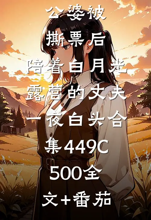 公婆被撕票后，陪着白月光露营的丈夫一夜白头合集449C500全文+番茄