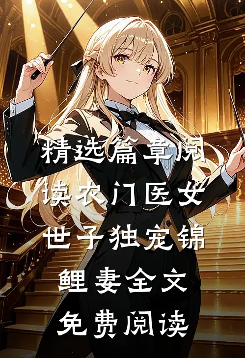 精选篇章阅读农门医女世子独宠锦鲤妻全文免费阅读