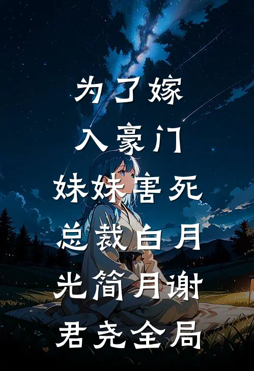 为了嫁入豪门，妹妹害死总裁白月光简月谢君尧全局