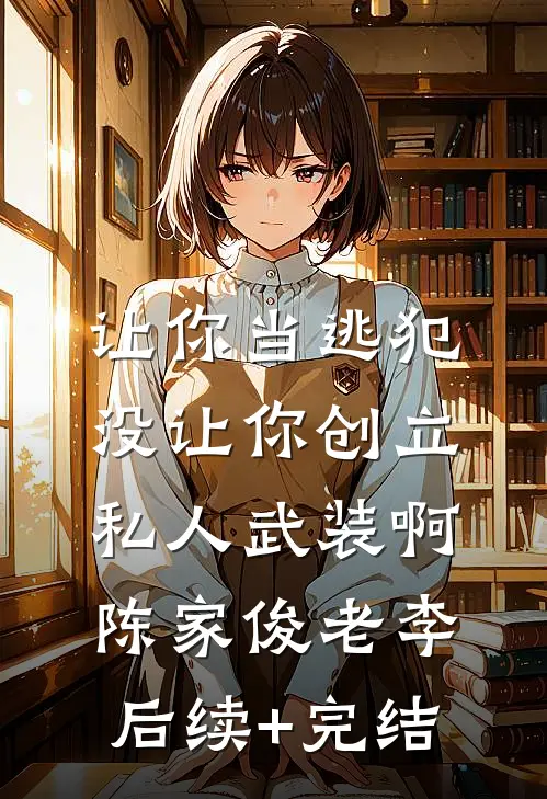 让你当逃犯，没让你创立私人武装啊陈家俊老李后续+完结