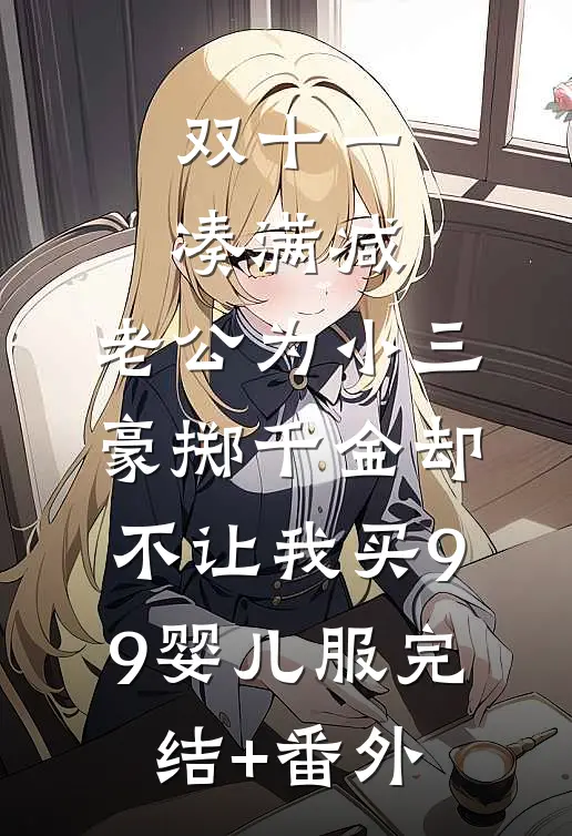 双十一凑满减，老公为小三豪掷千金却不让我买9.9婴儿服完结+番外