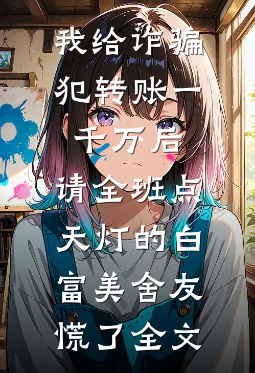 我给诈骗犯转账一千万后，请全班点天灯的白富美舍友慌了全文