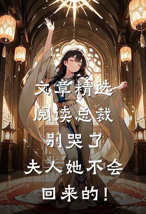 文章精选阅读总裁别哭了，夫人她不会回来的！