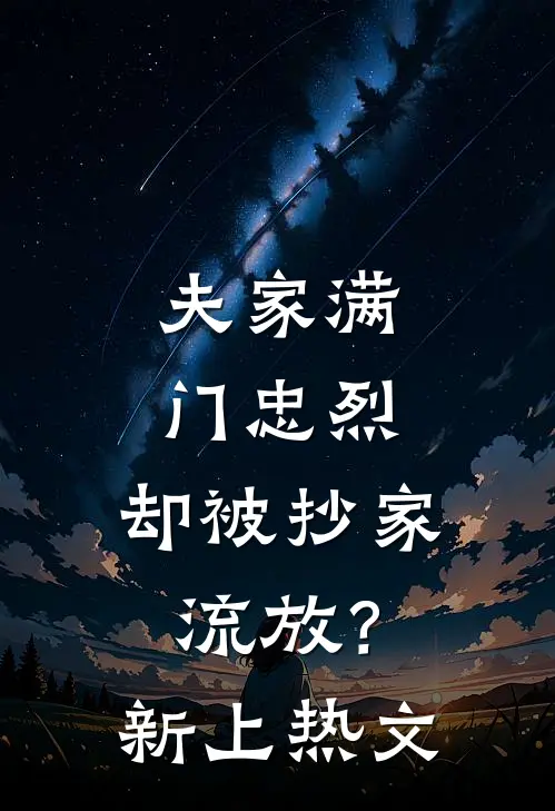 夫家满门忠烈，却被抄家流放？新上热文