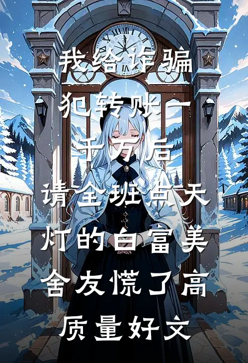 我给诈骗犯转账一千万后，请全班点天灯的白富美舍友慌了高质量好文