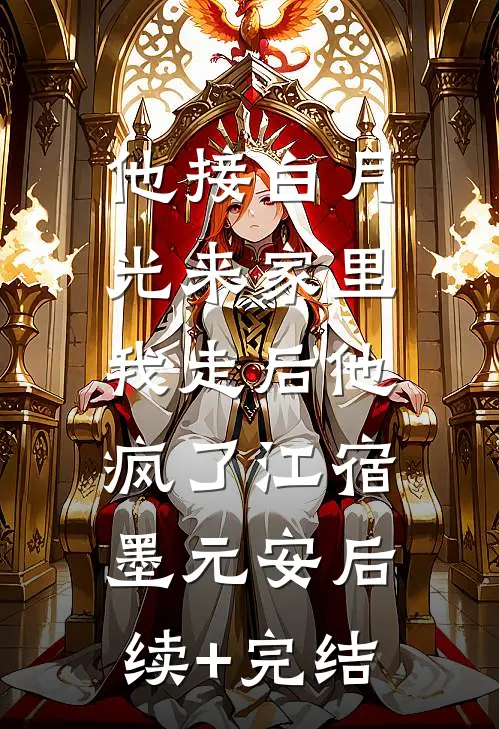 他接白月光来家里，我走后他疯了江宿墨元安后续+完结