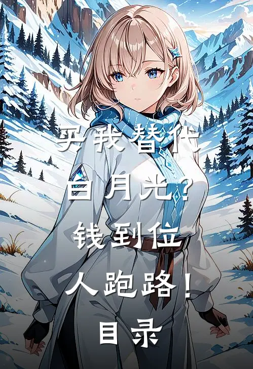 买我替代白月光？钱到位，人跑路！目录