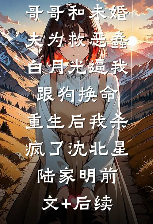 哥哥和未婚夫为救恶蠢白月光逼我跟狗换命，重生后我杀疯了沈北星陆家明前文+后续