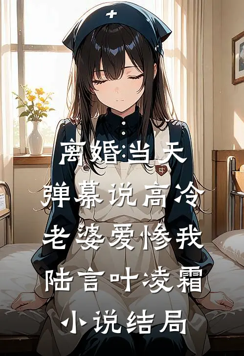 离婚当天，弹幕说高冷老婆爱惨我陆言叶凌霜小说结局