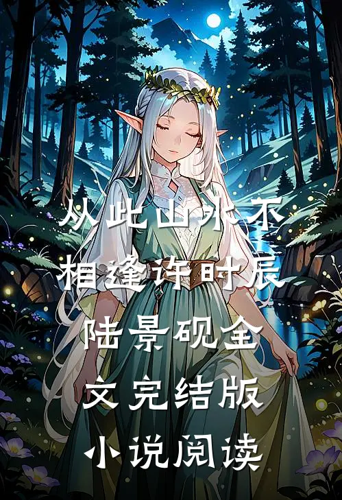 从此山水不相逢许时辰陆景砚全文完结版小说阅读