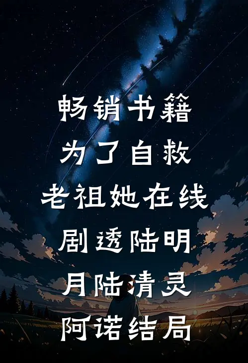 畅销书籍为了自救,老祖她在线剧透陆明月陆清灵阿诺结局