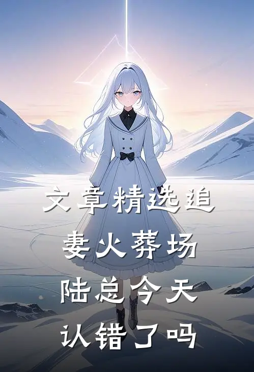 文章精选追妻火葬场：陆总今天认错了吗