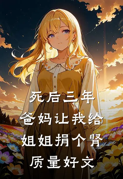 死后三年，爸妈让我给姐姐捐个肾质量好文