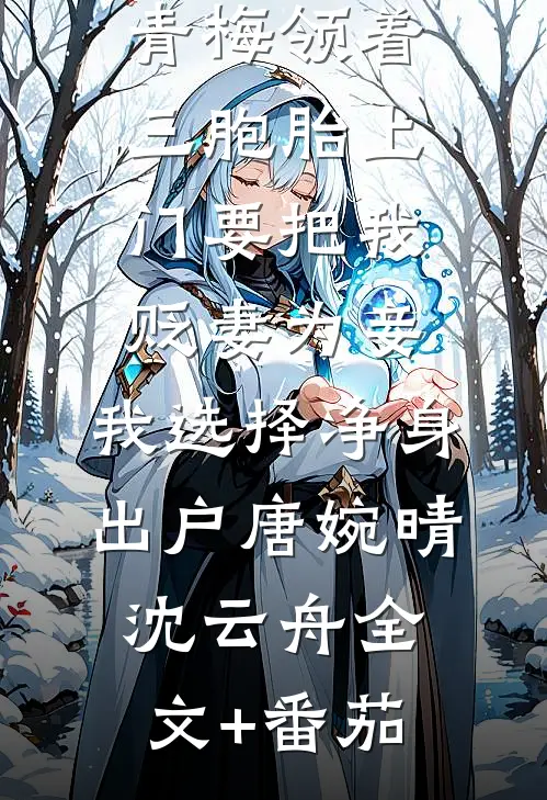 青梅领着三胞胎上门要把我贬妻为妾，我选择净身出户唐婉晴沈云舟全文+番茄