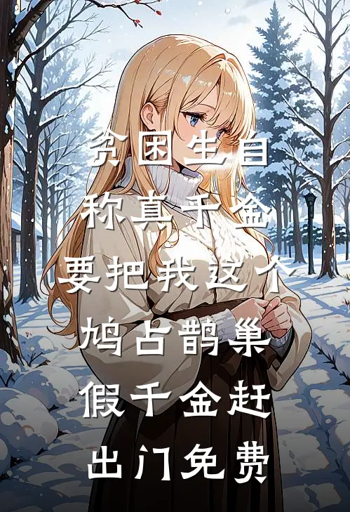 贫困生自称真千金，要把我这个鸠占鹊巢假千金赶出门免费