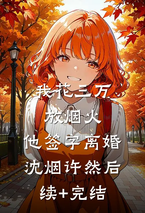 我花三万放烟火，他签字离婚沈烟许然后续+完结
