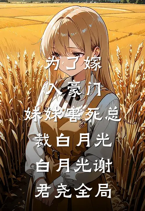 为了嫁入豪门，妹妹害死总裁白月光白月光谢君尧全局