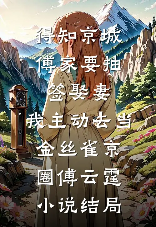 得知京城傅家要抽签娶妻，我主动去当金丝雀京圈傅云霆小说结局