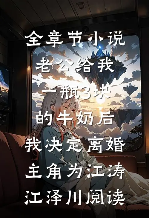 全章节小说老公给我一瓶3块的牛奶后，我决定离婚主角为江涛江泽川阅读
