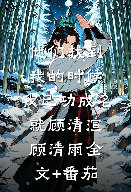 他们找到我的时候，我已功成名就顾清渲顾清雨全文+番茄