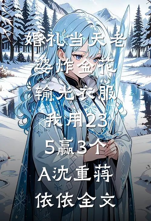 婚礼当天老婆炸金花输光衣服，我用235赢3个A沈重蒋依依全文