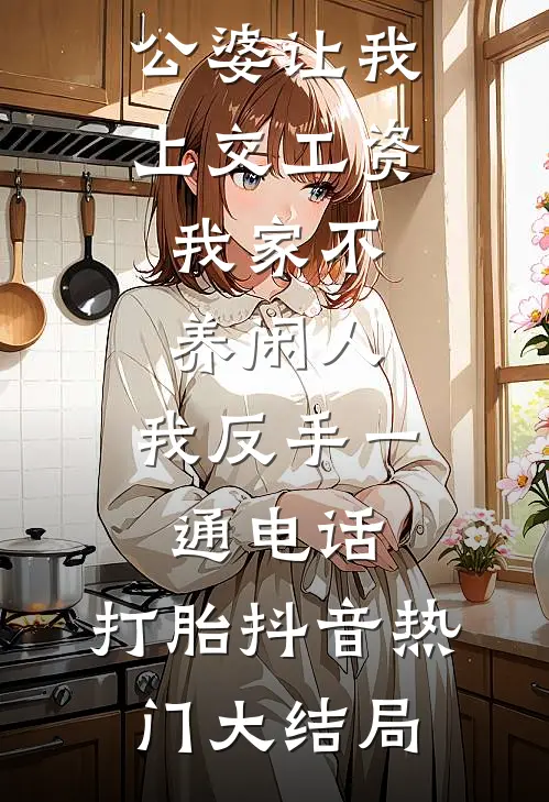 公婆让我上交工资：我家不养闲人，我反手一通电话：打胎抖音热门大结局