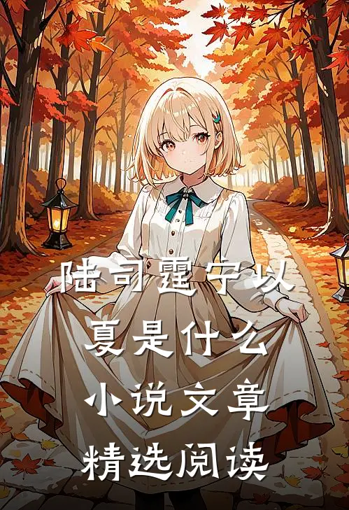 陆司霆宁以夏是什么小说文章精选阅读