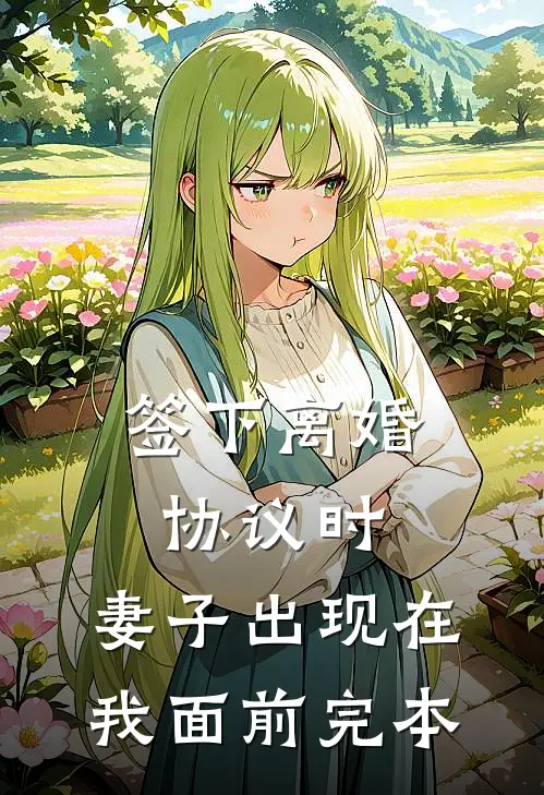 签下离婚协议时，妻子出现在我面前完本