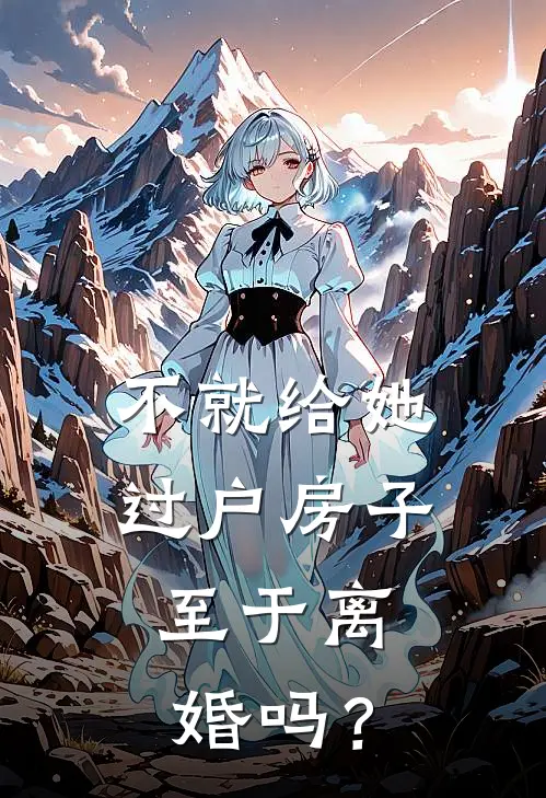 不就给她过户房子，至于离婚吗？