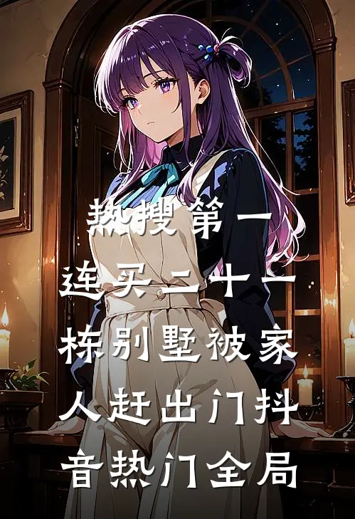 热搜第一，连买二十一栋别墅被家人赶出门抖音热门全局