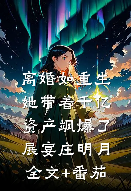 离婚如重生，她带着千亿资产飒爆了展宴庄明月全文+番茄
