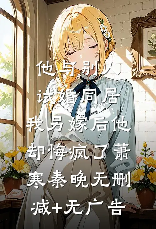 他与别人试婚同居，我另嫁后他却悔疯了萧寒秦晚无删减+无广告