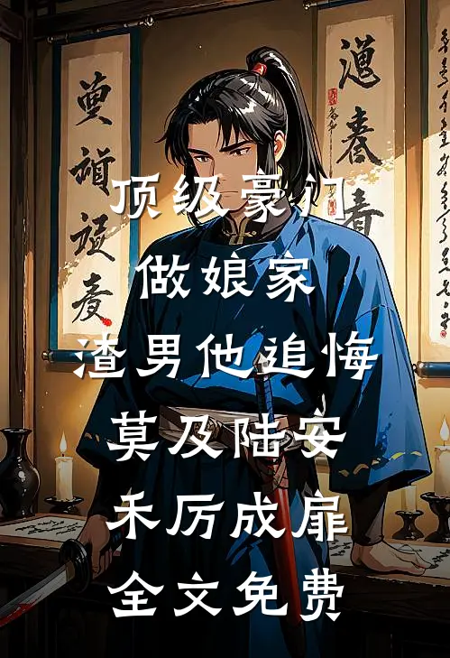 顶级豪门做娘家，渣男他追悔莫及陆安禾厉成扉全文免费