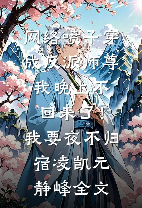 网络喷子穿成反派师尊-我晚上不回来了！我要夜不归宿凌凯元静峰全文