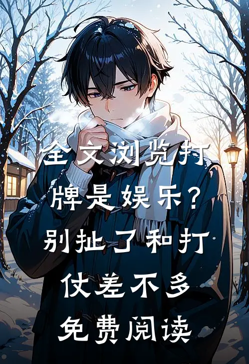 全文浏览打牌是娱乐?别扯了,和打仗差不多免费阅读