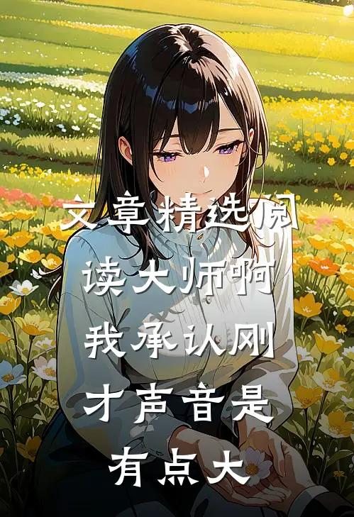文章精选阅读大师啊，我承认刚才声音是有点大