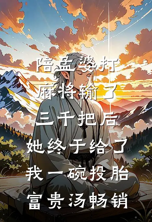 陪孟婆打麻将输了三千把后，她终于给了我一碗投胎富贵汤畅销