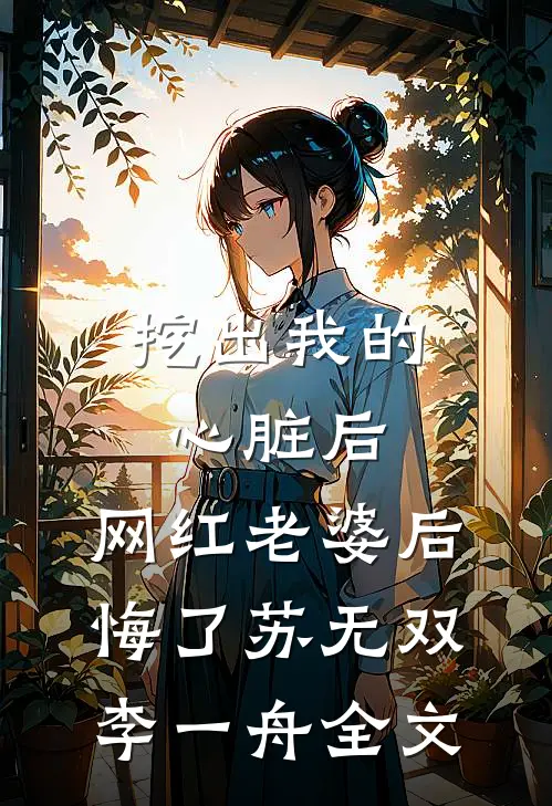 挖出我的心脏后，网红老婆后悔了苏无双李一舟全文